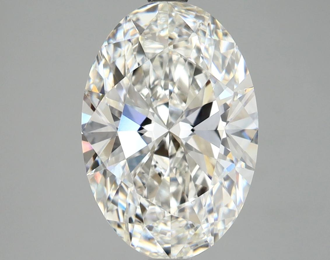 3.21 Carat Oval Shaped Ideal Cut VVS2 IGI Certified Lab Grown Diamond