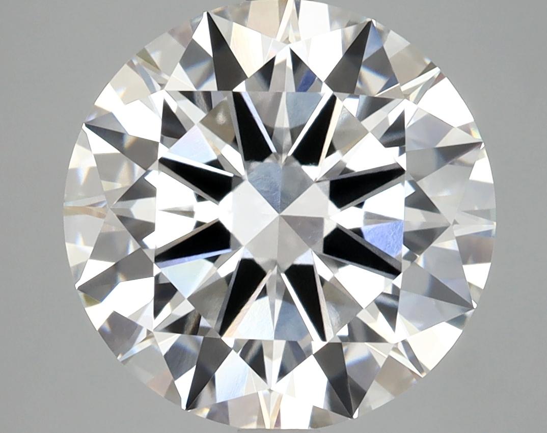 6.12 Carat Round Shaped Excellent Cut VVS2 IGI Certified Lab Grown Diamond