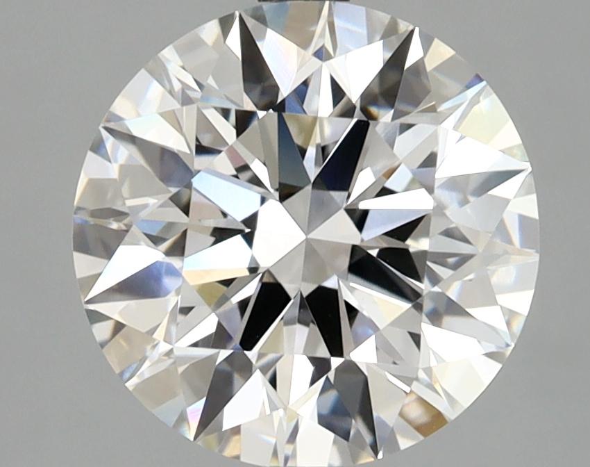 6.44 Carat Round Shaped Excellent Cut VVS2 IGI Certified Lab Grown Diamond