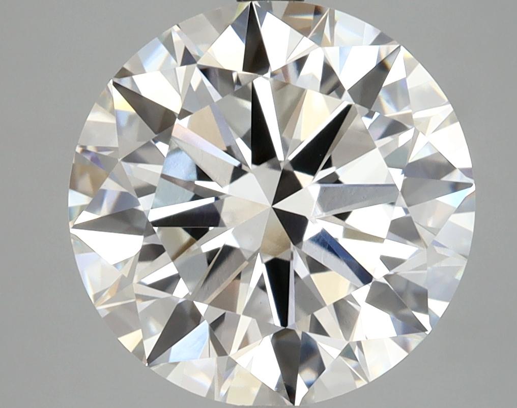 5.07 Carat Round Shaped Excellent Cut VVS2 IGI Certified Lab Grown Diamond