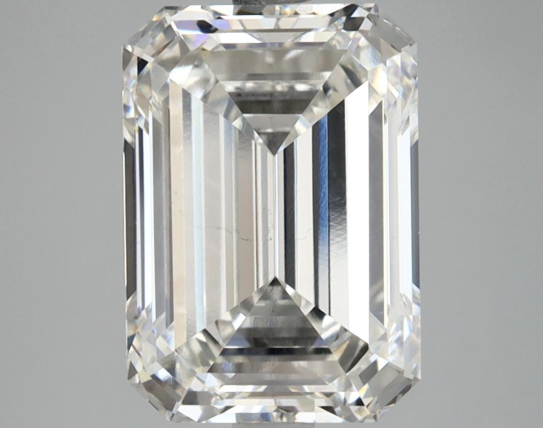 4.39 Carat Emerald Shaped Ideal Cut VS2 IGI Certified Lab Grown Diamond