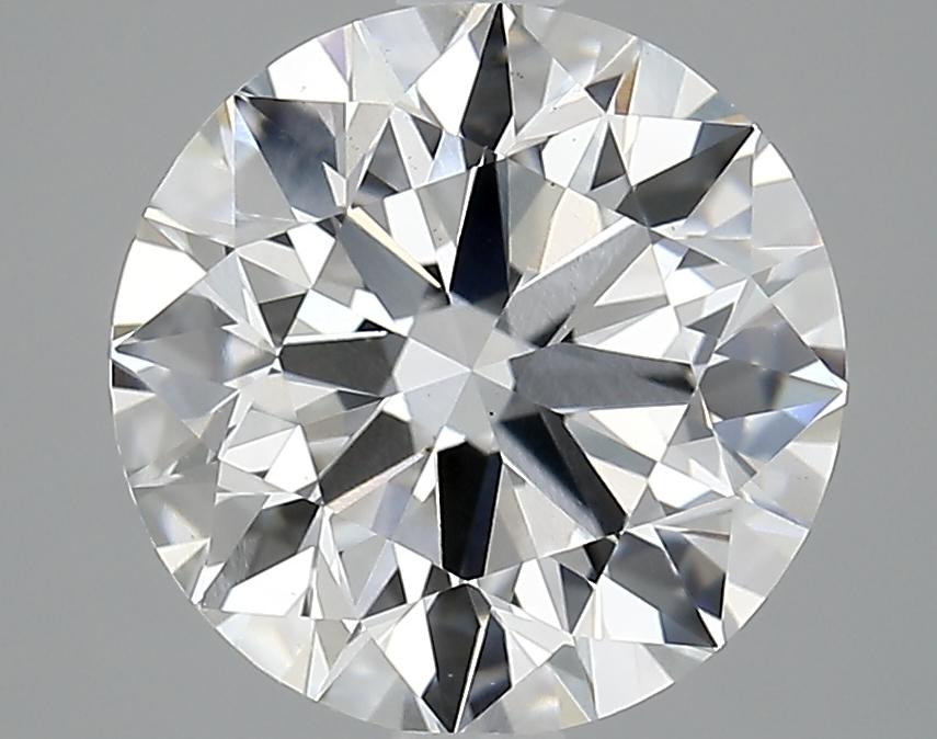 3.26 Carat Round Shaped Ideal Cut VVS2 IGI Certified Lab Grown Diamond