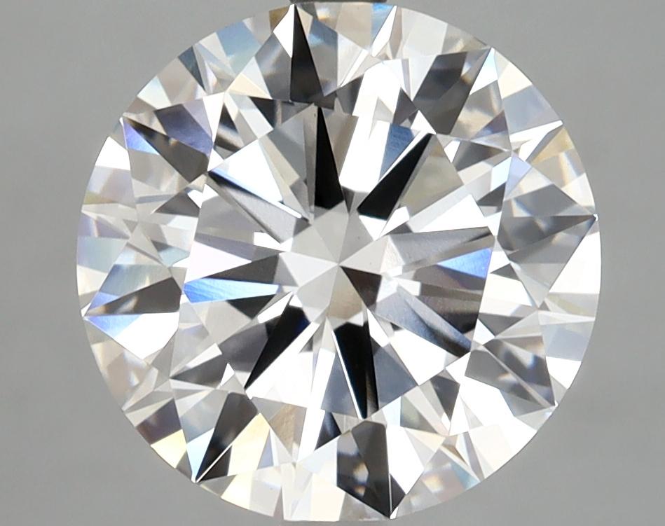 3.98 Carat Round Shaped Excellent Cut VVS2 IGI Certified Lab Grown Diamond