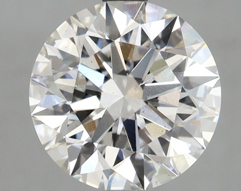 2.5 Carat Round Shaped Ideal Cut VS2 IGI Certified Lab Grown Diamond