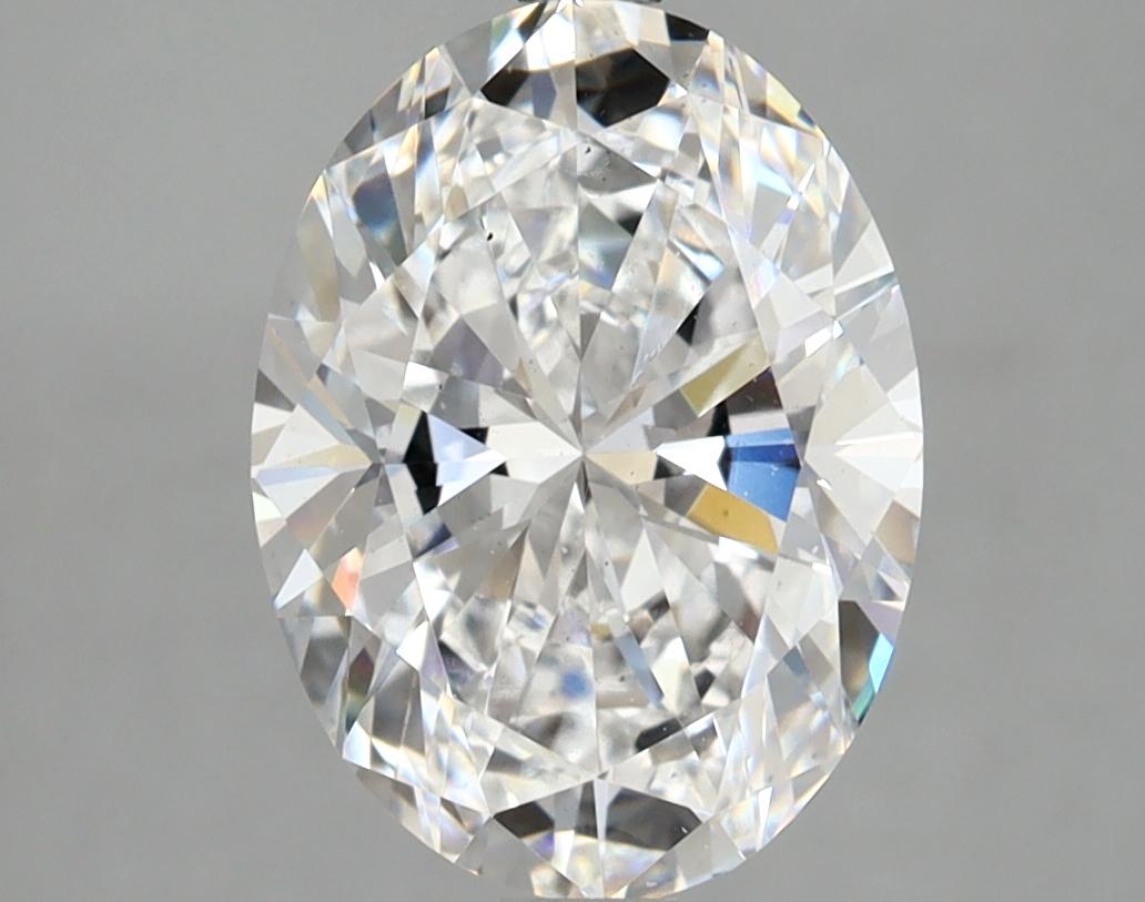 3.96 Carat Oval Shaped Ideal Cut VS2 IGI Certified Lab Grown Diamond