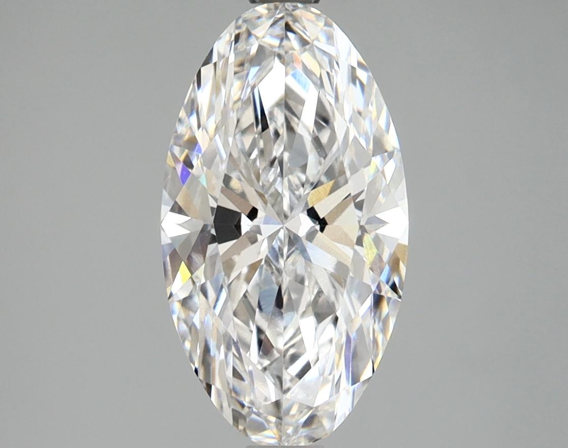 2.09 Carat Marquise Shaped Excellent Cut VVS2 IGI Certified Lab Grown Diamond