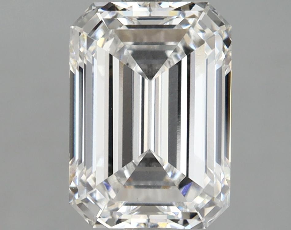 2.02 Carat Emerald Shaped Ideal Cut VVS2 IGI Certified Lab Grown Diamond