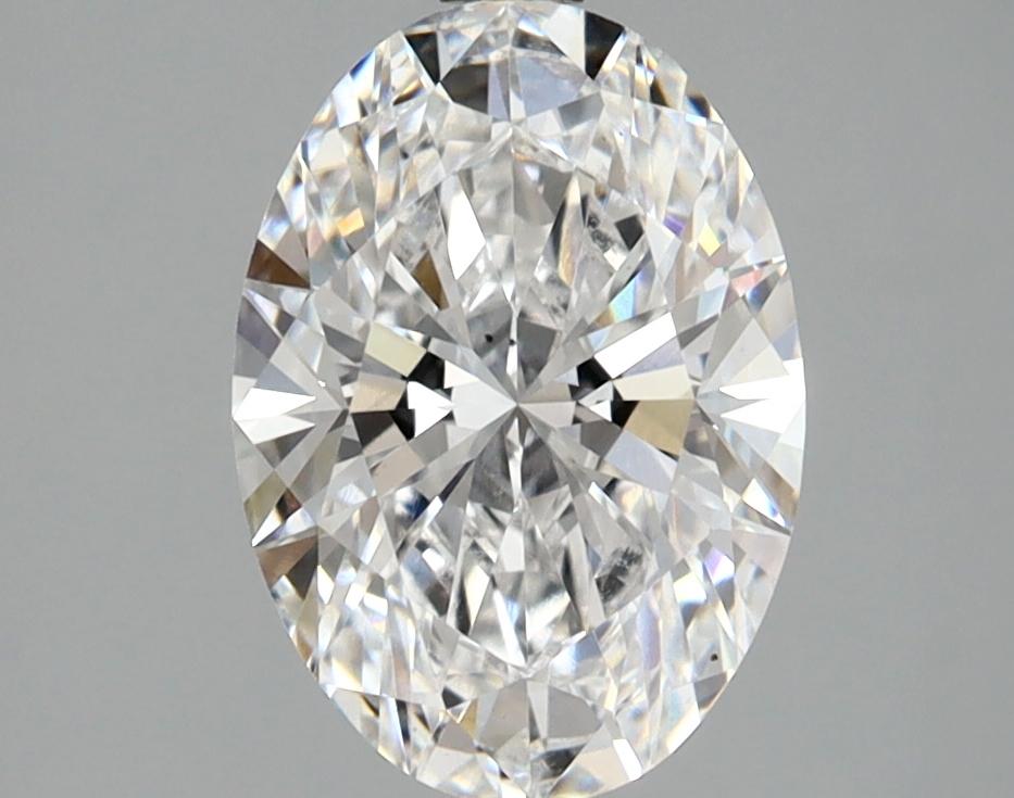 2.08 Carat Oval Shaped Ideal Cut VVS2 IGI Certified Lab Grown Diamond
