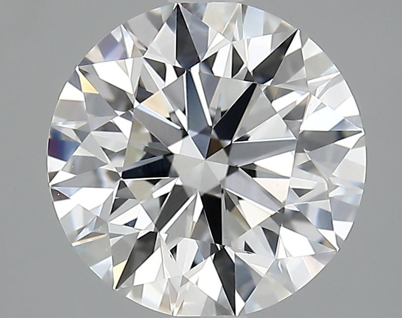 3.05 Carat Round Shaped Ideal Cut VVS2 IGI Certified Lab Grown Diamond