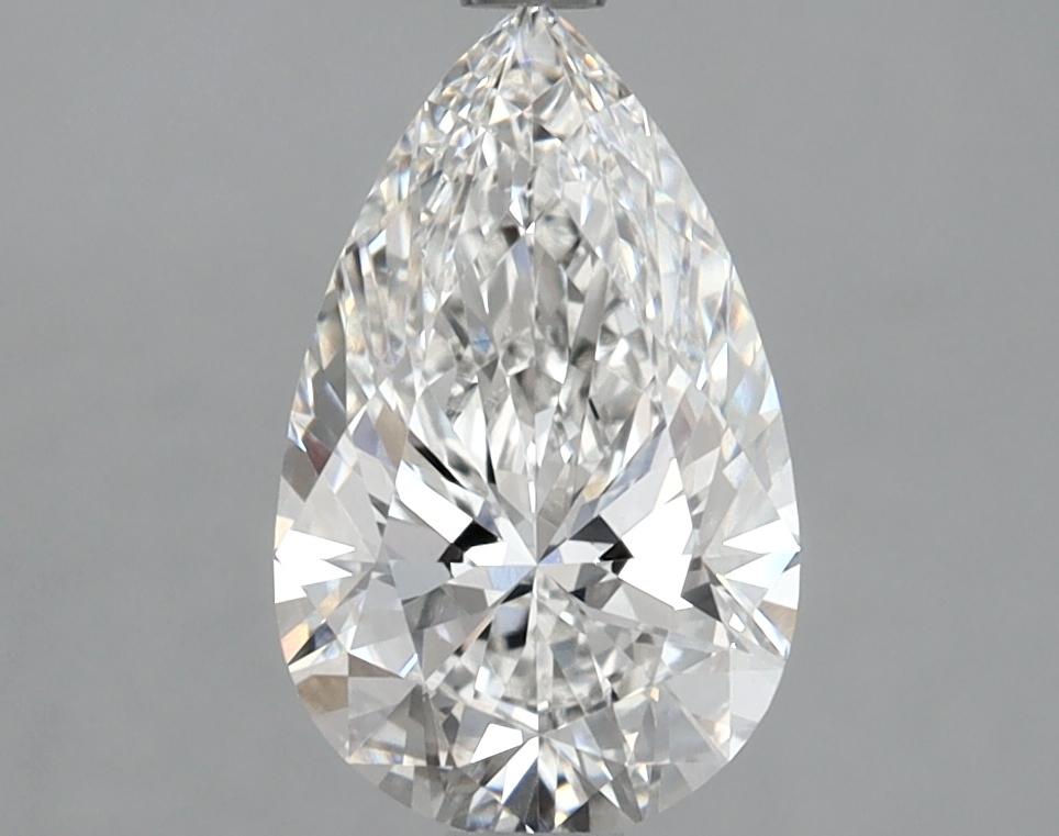 1.61 Carat Pear Shaped Ideal Cut VVS2 IGI Certified Lab Grown Diamond