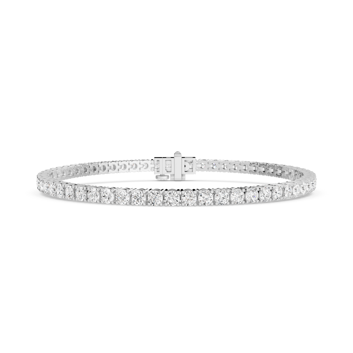 _roll_image@SKU:B2906-LADR05020004S #metal_silver+origin_lab-grown+bracelet-length-inches_6