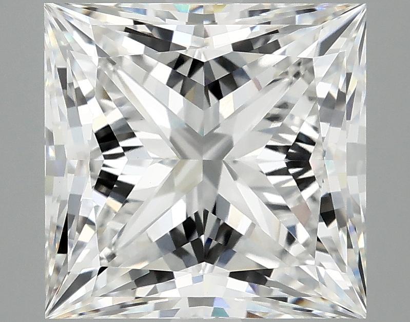 4.52 Carat Princess Shaped Ideal Cut VVS2 IGI Certified Lab Grown Diamond