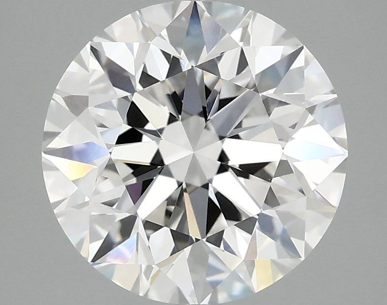 3.03 Carat Round Shaped Excellent Cut VVS2 IGI Certified Lab Grown Diamond