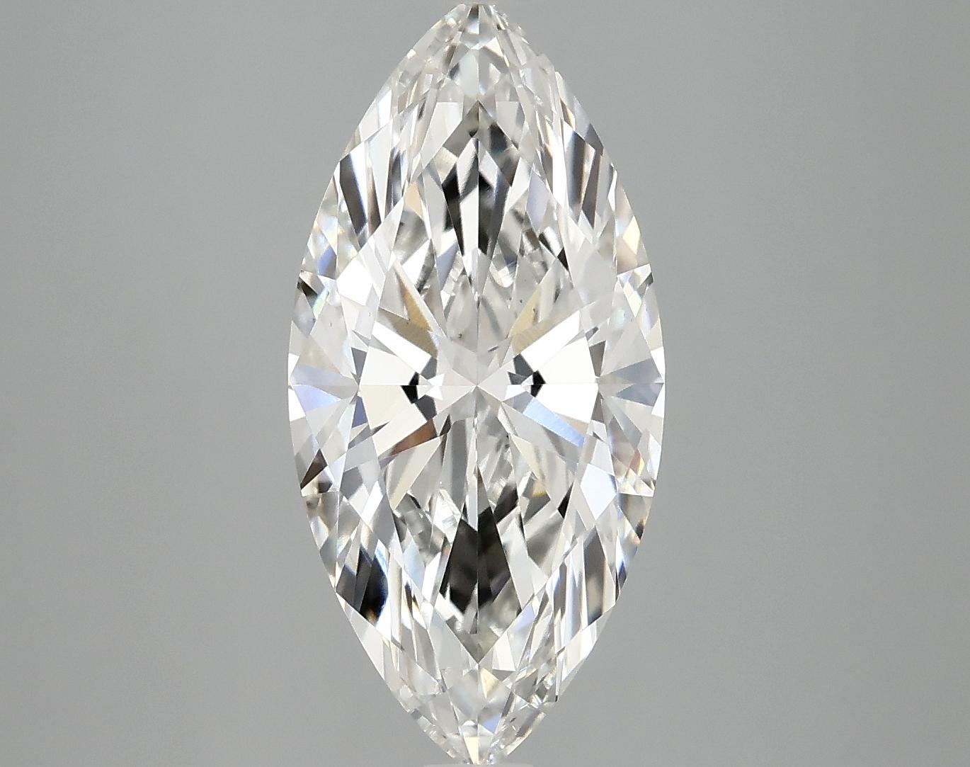 3.59 Carat Marquise Shaped Excellent Cut VS1 IGI Certified Lab Grown Diamond