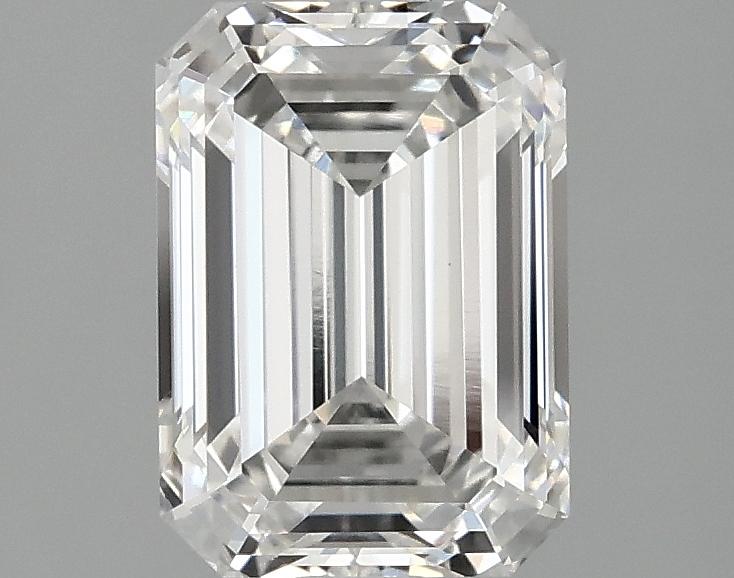 2.1 Carat Emerald Shaped Ideal Cut VVS2 IGI Certified Lab Grown Diamond