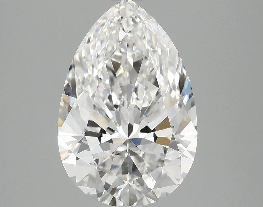 3.04 Carat Pear Shaped Excellent Cut VS1 IGI Certified Lab Grown Diamond