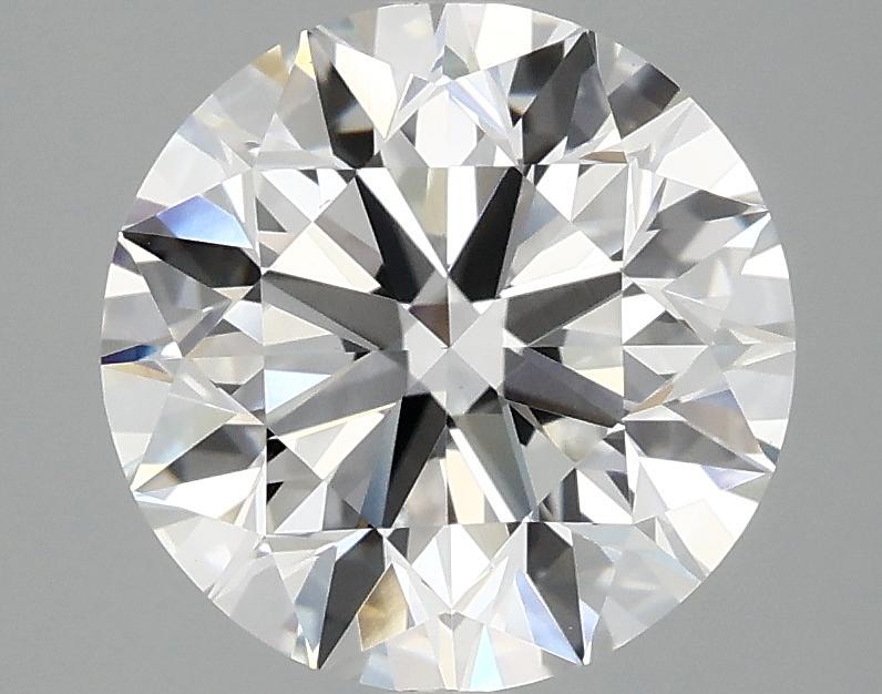 3.02 Carat Round Shaped Excellent Cut VVS2 IGI Certified Lab Grown Diamond