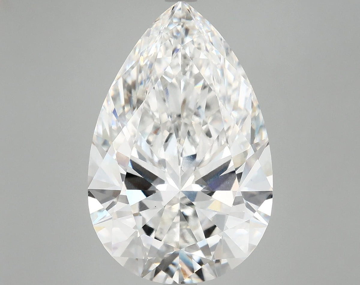 8.48 Carat Pear Shaped Excellent Cut VVS2 IGI Certified Lab Grown Diamond