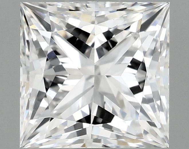 1.06 Carat Princess Shaped Ideal Cut VVS2 IGI Certified Lab Grown Diamond