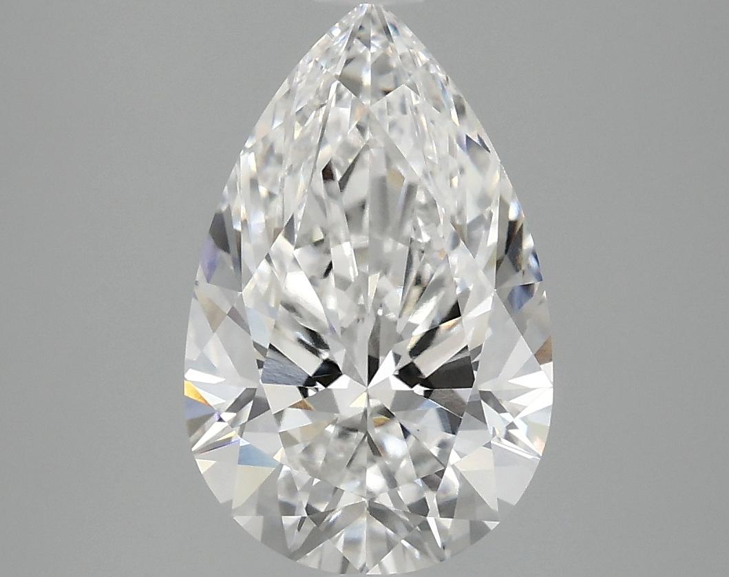 3.04 Carat Pear Shaped Ideal Cut VS2 IGI Certified Lab Grown Diamond
