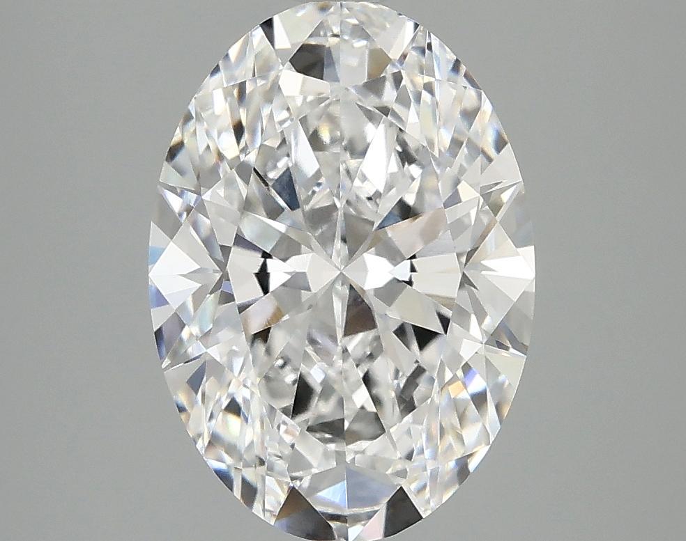 3.1 Carat Oval Shaped Ideal Cut VVS2 IGI Certified Lab Grown Diamond