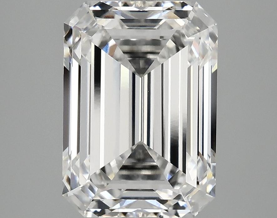 3.49 Carat Emerald Shaped Ideal Cut VS1 IGI Certified Lab Grown Diamond