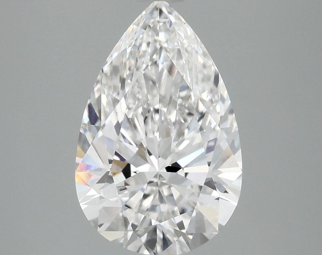 3.07 Carat Pear Shaped Ideal Cut VS2 IGI Certified Lab Grown Diamond