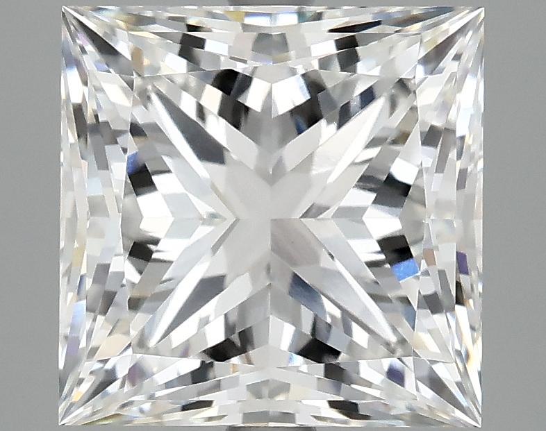 4.68 Carat Princess Shaped Ideal Cut VVS2 IGI Certified Lab Grown Diamond