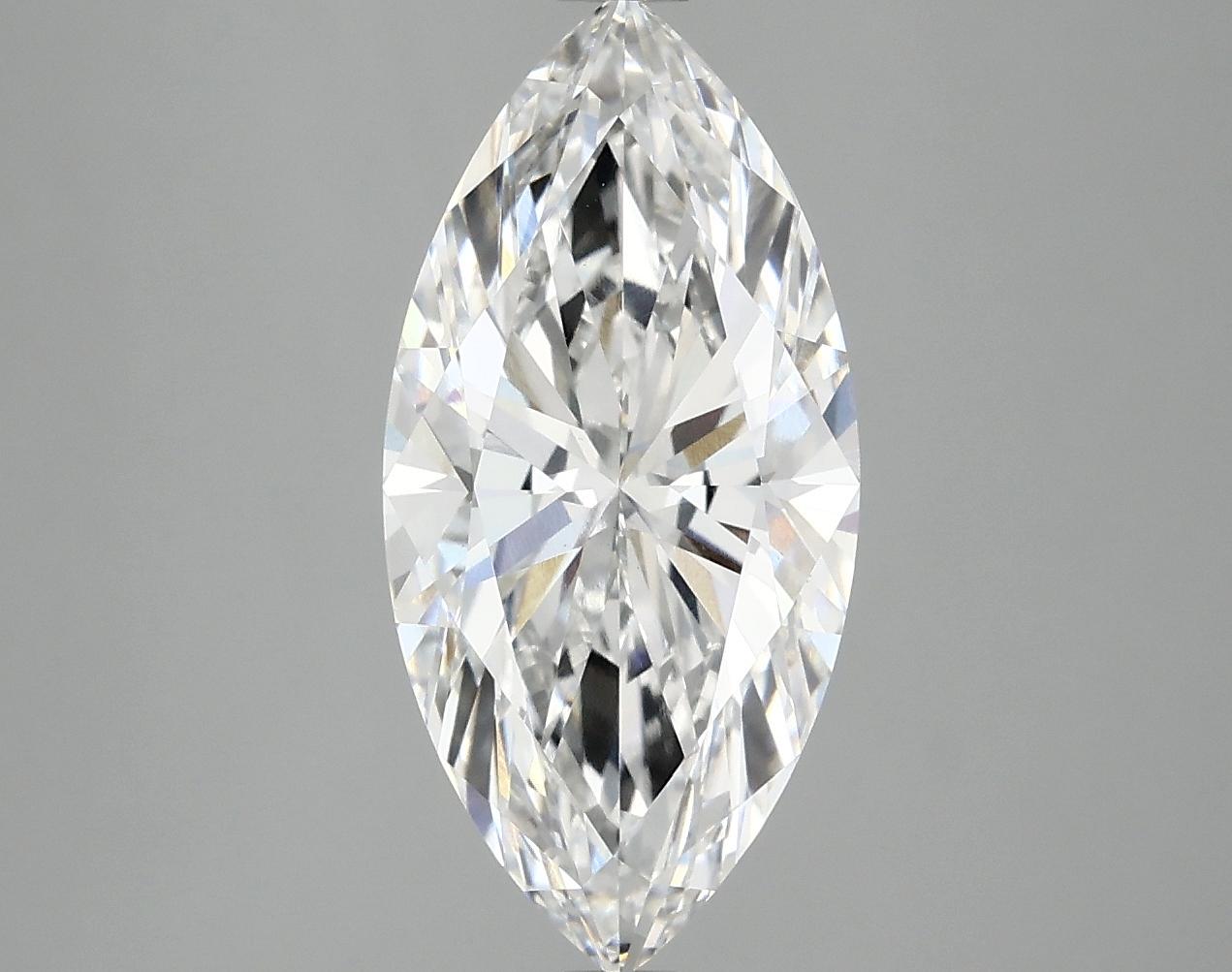 3.07 Carat Marquise Shaped Excellent Cut VS1 IGI Certified Lab Grown Diamond