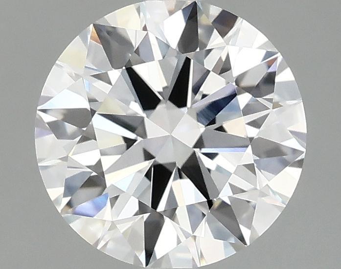 2.06 Carat Round Shaped Ideal Cut VVS2 IGI Certified Lab Grown Diamond