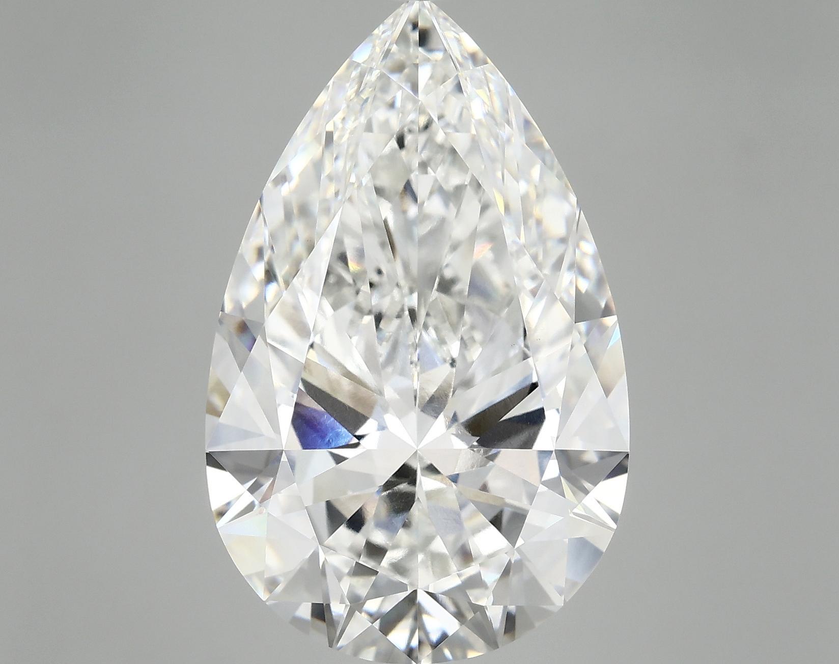 10.15 Carat Pear Shaped Ideal Cut VVS2 IGI Certified Lab Grown Diamond