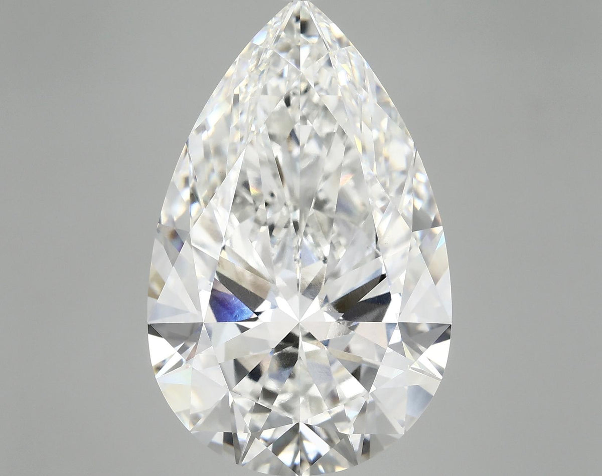 10.15 Carat Pear Shaped Ideal Cut VVS2 IGI Certified Lab Grown Diamond