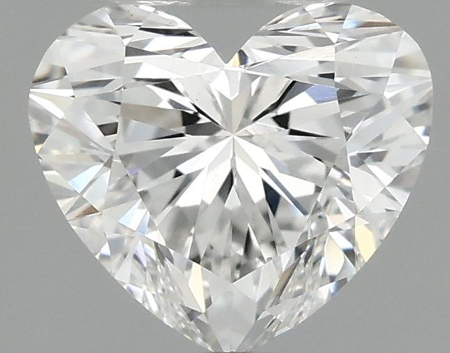 0.99 Carat Heart Shaped Ideal Cut VVS2 IGI Certified Lab Grown Diamond