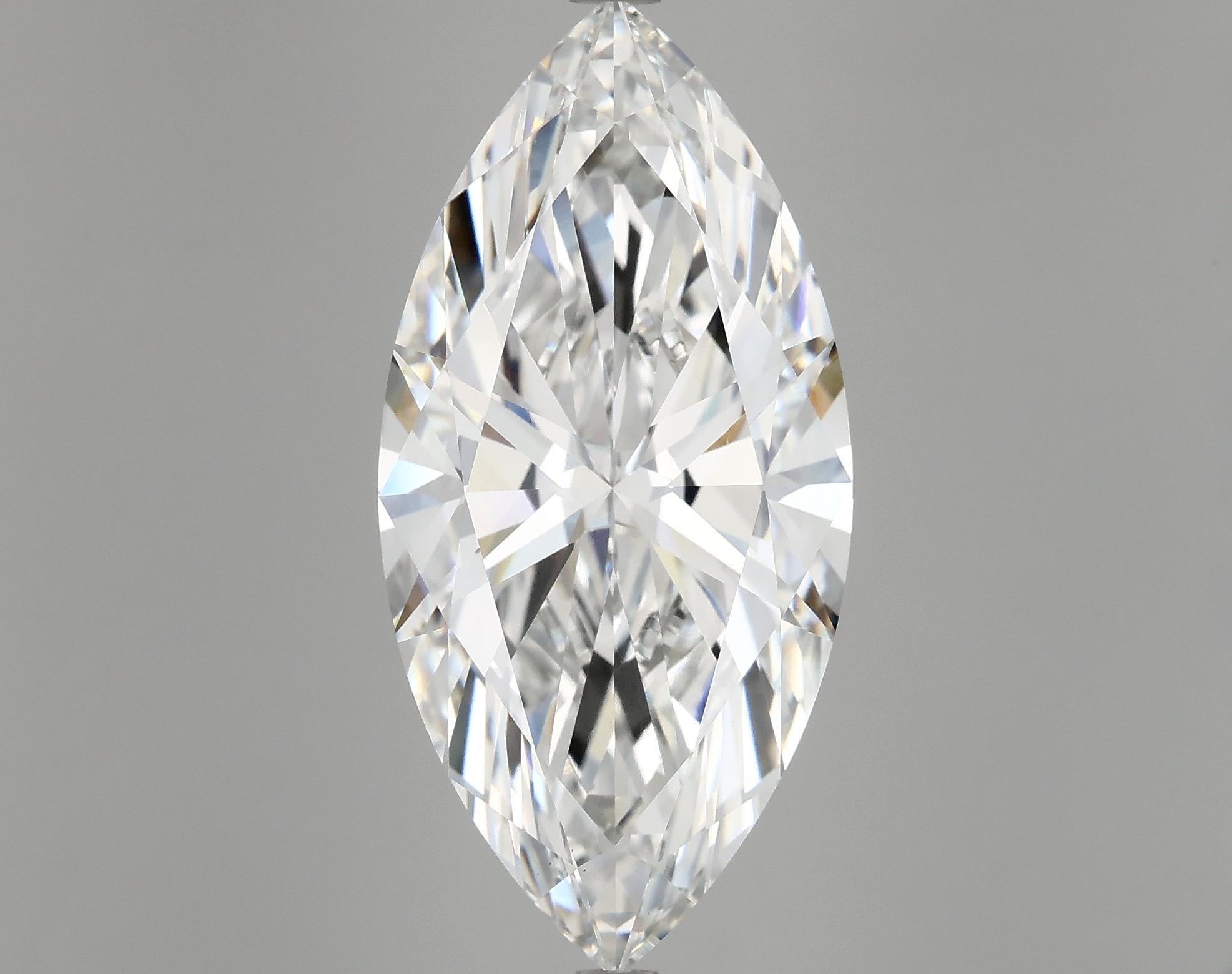 10.06 Carat Marquise Shaped Excellent Cut VVS2 IGI Certified Lab Grown Diamond