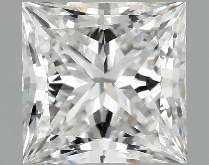 2.09 Carat Princess Shaped Ideal Cut VS1 IGI Certified Lab Grown Diamond