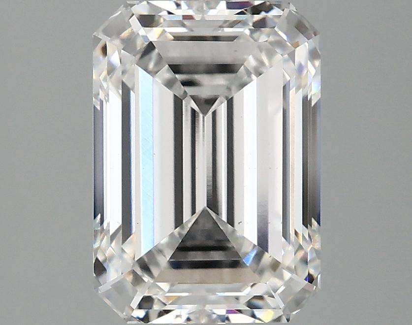 3.08 Carat Emerald Shaped Ideal Cut VS1 IGI Certified Lab Grown Diamond