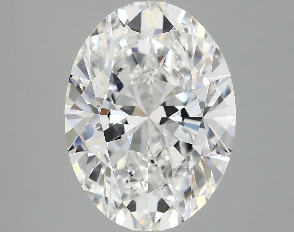 3.07 Carat Oval Shaped Excellent Cut VVS2 IGI Certified Lab Grown Diamond
