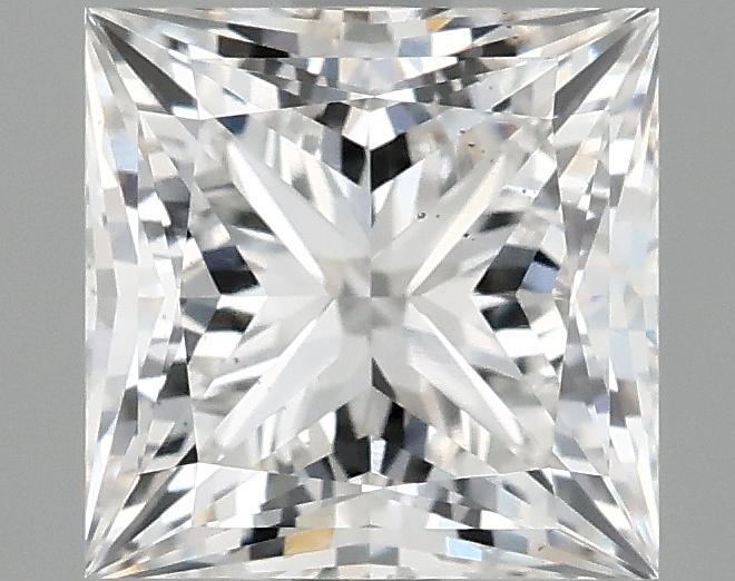 2.03 Carat Princess Shaped Ideal Cut VS2 IGI Certified Lab Grown Diamond