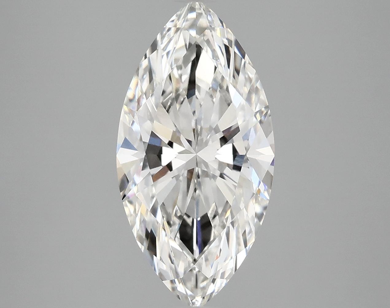 3.1 Carat Marquise Shaped Ideal Cut VVS1 IGI Certified Lab Grown Diamond