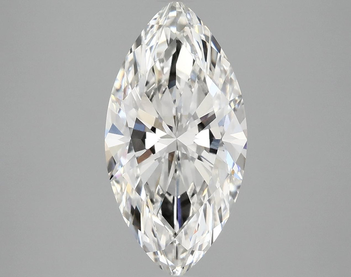 3.1 Carat Marquise Shaped Ideal Cut VVS1 IGI Certified Lab Grown Diamond