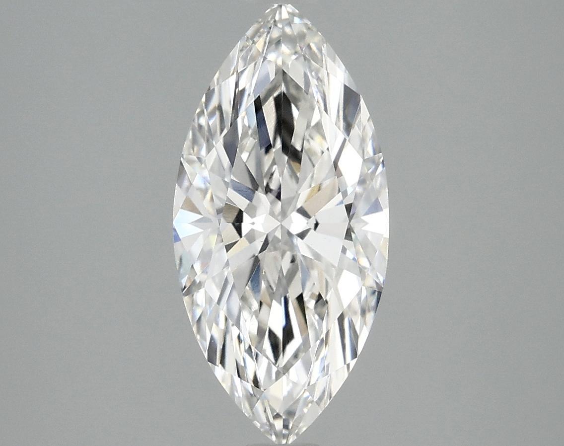 1.98 Carat Marquise Shaped Excellent Cut VVS2 IGI Certified Lab Grown Diamond
