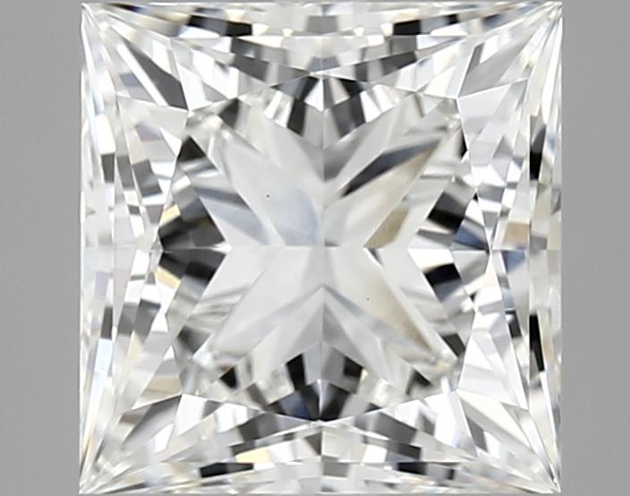 4.19 Carat Princess Shaped Ideal Cut VVS2 IGI Certified Lab Grown Diamond
