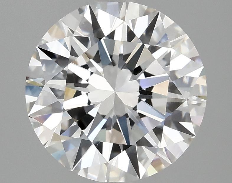 2.88 Carat Round Shaped Excellent Cut VVS2 IGI Certified Lab Grown Diamond