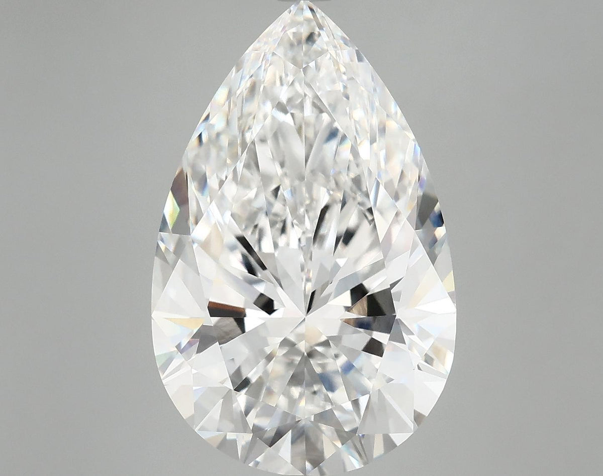 8.42 Carat Pear Shaped Ideal Cut VVS2 IGI Certified Lab Grown Diamond