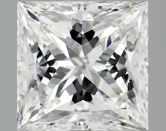 2.05 Carat Princess Shaped Ideal Cut VVS2 IGI Certified Lab Grown Diamond