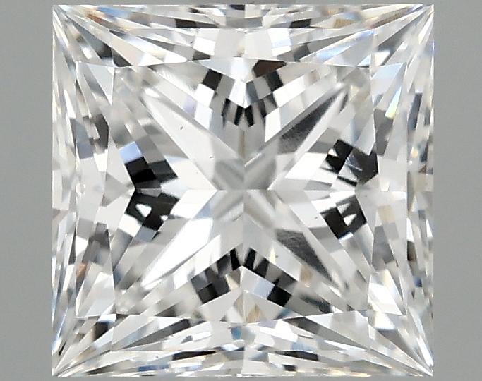 1.87 Carat Princess Shaped Ideal Cut VS2 IGI Certified Lab Grown Diamond