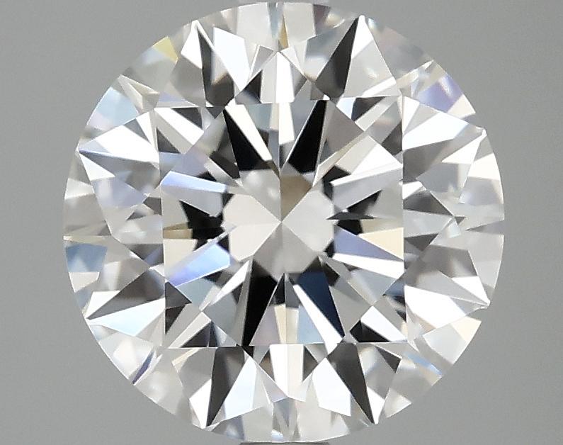 3.05 Carat Round Shaped Ideal Cut VVS2 IGI Certified Lab Grown Diamond