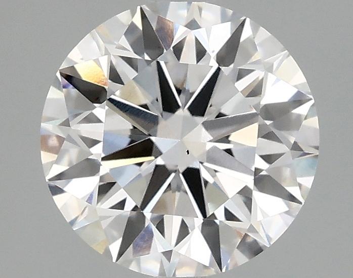 2.03 Carat Round Shaped Ideal Cut VS2 IGI Certified Lab Grown Diamond