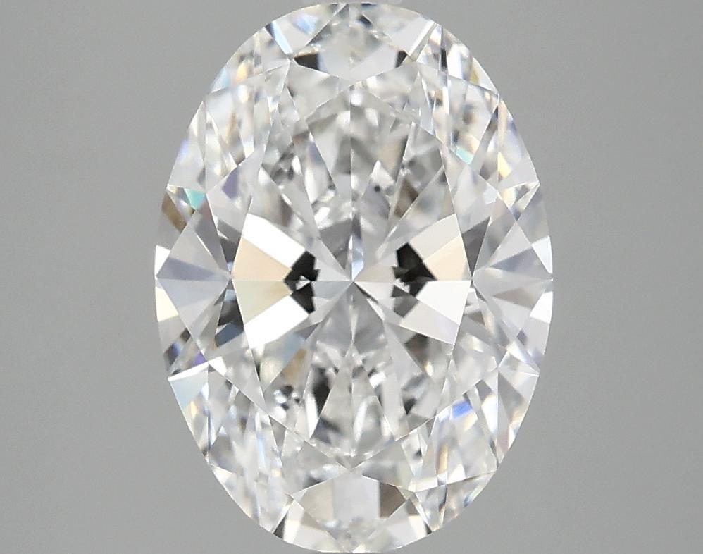 3.07 Carat Oval Shaped Excellent Cut VVS2 IGI Certified Lab Grown Diamond