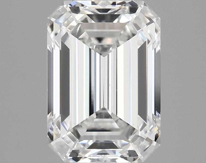 2.85 Carat Emerald Shaped Ideal Cut VS1 IGI Certified Lab Grown Diamond